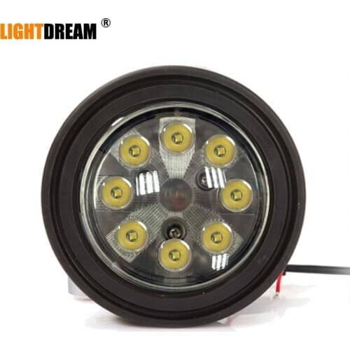Round 24W Spot/Flood/Trapezoid Beam 388945R91 Fits Massey Ferguson 1135,1150,1155,135,150,165,175,180,235,245,255,2640,2675,265