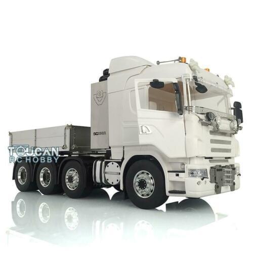 LESU 1/14 Metal 6*6 Chassis Hercules Cab for DIY Scania RC Tractor Truck W/ Hook Motor Hopper Rack THZH0992-SMT3