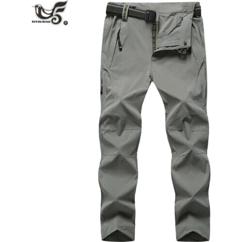 XIYOUNIAO plus size L~6XL 7XL 8XL summer men waterproof quick dry Breathable Wear-resistant Joggers Trousers Mens Work Pants