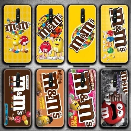 M&Ms Chocolate Nutella Bottle Phone Case For Oppo A5 A9 2020 Reno2 z Renoace 3pro A73S A71 F11