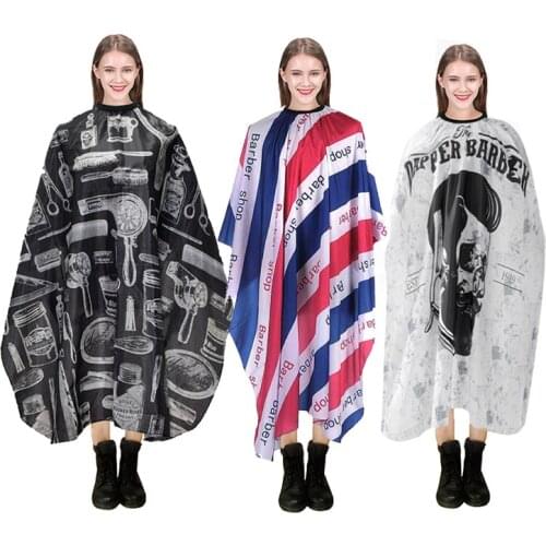 Barber shop robe Hairdressing Scissors Released in Salon Hairdressers apron Haircut tarpaulin Haircut cloak