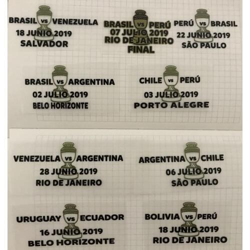 COPA AMERICA BRASIL 2019 Final MATCH Details Patch Match DATE Brazil Argentina Peru Uruguay Chile Colom-bia Match Details Patch