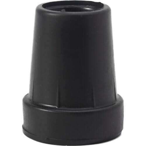 Walk Hiking Stick Rubber Tip Protect Trek Pole Crutch Pad Alpenstock Accessories