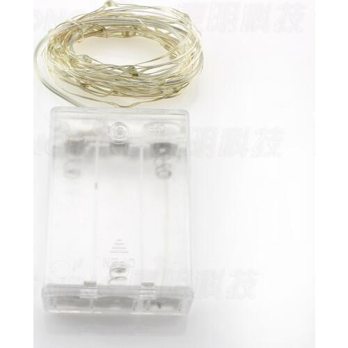 20m 10pcs*2m 200leds Christmas Light 3AA battery led light White Red Blue Green Yellow Purple Pink RGB LED String Lights