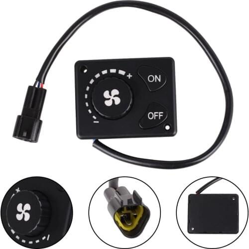 12V/24V Parking Heater Controller Switch Knob For Car Truck Air Diesel Heater Controller Switch