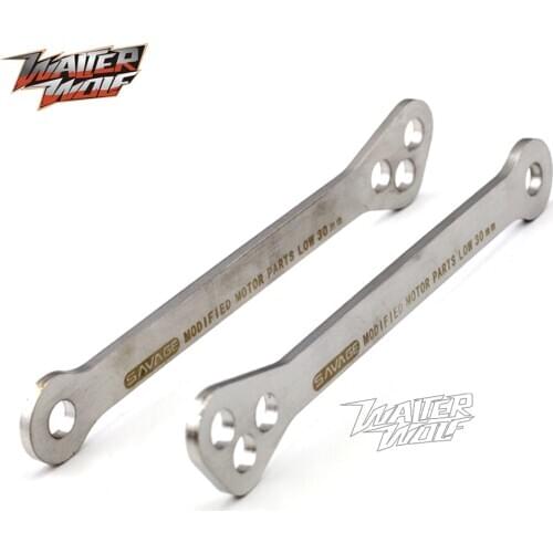 Rear Lowering Links For SUZUKI GSF 1250 1200 600 650 N/S BANDIT GSX 1250FA 650F 1000 750F KATANA Motorcycle Accessories Drop Kit