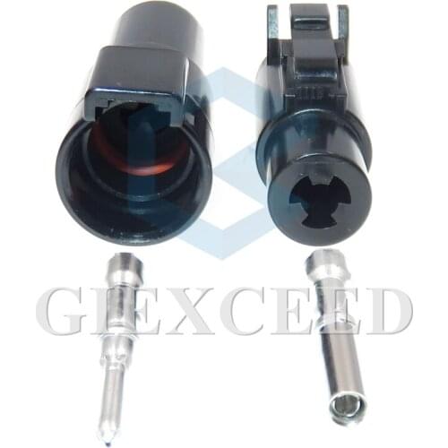 1 Pin 2.3 Series Waterproof Socket With Terminal DTHD04-1-12P DTH006-1-8S Automotive Sealed Cable Haness Connector