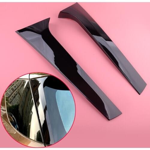 1 Pair Rear Window Side Spoiler Canards Splitter ABS Fit For Mercedes Benz ML GLE W166 2012 2013 2014 2015 2016 2017 2018