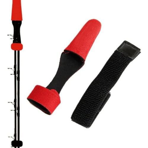 2pcs/lot Fishing Rod Tip Cover Fishing Tool Cable Tie Rod Carp Strap Belt Tie Rod Fishing Tackles Accessories