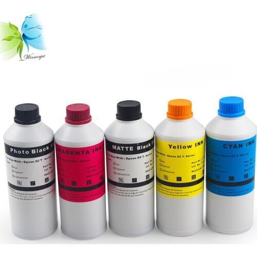 Winnerjet 5 bottles sublimation ink for Epson SureColor T3200 T5200 T7200 SC-T3200 SC-T5200 SC-T7200 heat transfer inks