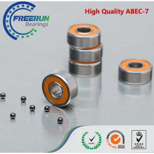 Carretel de pesca rolamento 5PCS 3X10X4mm S623 2OS C 2RS CB ABEC7 LD 3x10x4 Stainless steel hybrid ceramic ball bearing