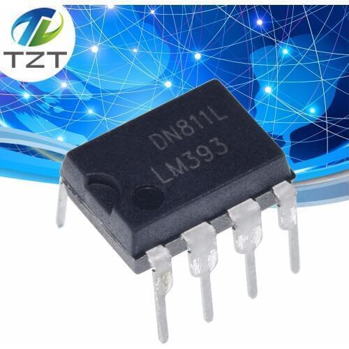 10PCS LM393P DIP8 LM393 DIP LM393N 393 DIP-8 new and original IC