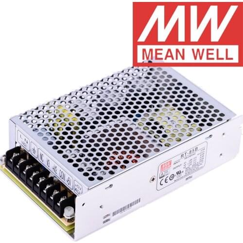Mean Well RT-85 Series AC/DC 85W Triple Output Switching Power Supply meanwell online store