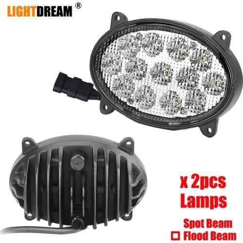5.5" Inch 39W Oval led Work Lights For John Deere 8120, 8220, 8320, 8420, 8520 Tractor lights x2pcs