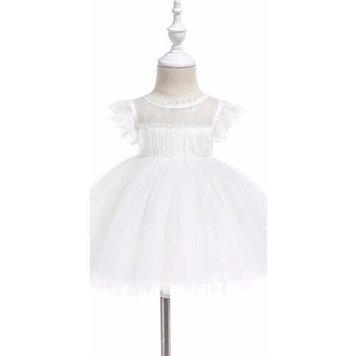 New Born Baby Girl Christening Gown Infant Dress Princess Baptism for Little Girl Clothes Summer Dresses for Baby Girl Wedding