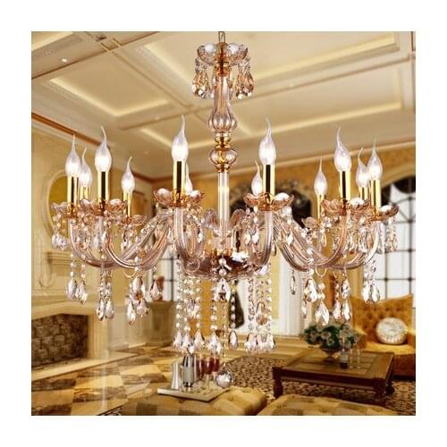 Crystal Ceiling Chandelier Home For Living Dining Room Lamp Indoor Home Decoration Bedroom Lights Crystal LED Lamp