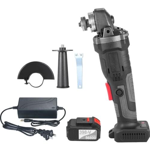Variable Speed Grinding Machine 18V Brushless Angle Grinder Tool with Side Handle Tool Only Electric Cordless Metal Cutter