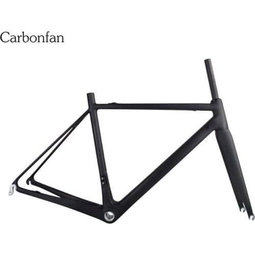 Carbonfan 2021 Super light Carbon Road Frame Toray t1000 quadro de bicicleta Chinese Di2 Carbon Road bicycle frame/fork