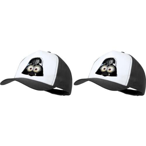 PACK 2 BLACK CAPS SPOOF EVIL GALACTICA chap