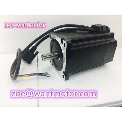 Wantai 1pc New Easy servo motor 86HBM80-1000-1 NEMA 34 encoder 1000CPR 9NM 1275oz-in make up Closed loop system cnc kit CE Rohs