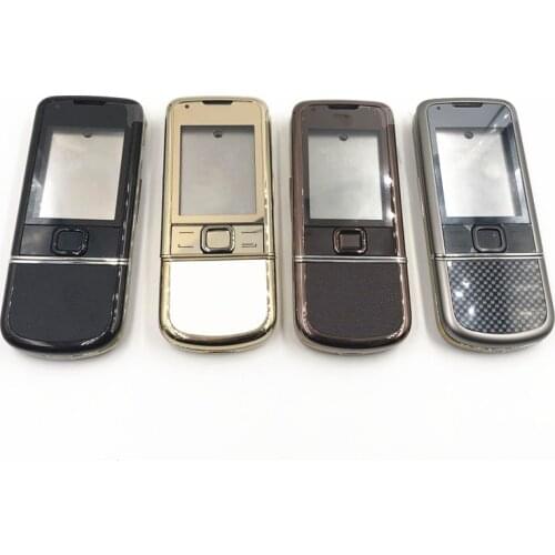 Rear 8800A Full Housing For Nokia 8800 Arte 8800a Front Middle Frame Battery Back Cover Case