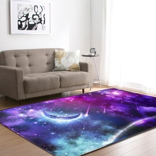 Starry series modern carpet living room kitchen foyer area rug moon star carpet kids room bedroom rugs children play mat tapetes