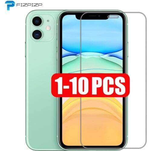 1 2 3 5 10 PCS Lot Screen Protector Tempered Glass for iPhone X XS 11 Pro Max XR 7 8 SE 2020 New 6 6s Plus 5 5s 4S Protective