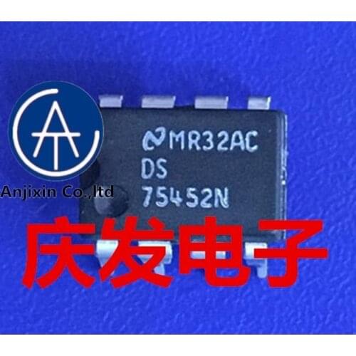 10pcs 100% orginal new real stock DS75452N DS75452 DIP - 8 quality assurance