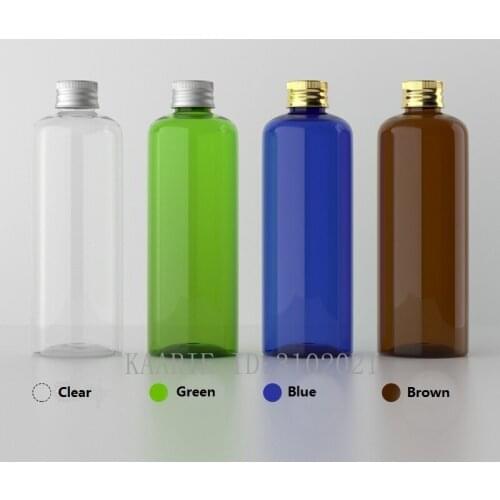 100ml 50pcs/lot PET Cosmetic Empty Emulsion Refillable Lotion Bottle with Aluminum Lid,DIY Portable Beauty Makeup Liquid Package