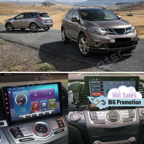 128G Carplay Multimedia Auto Car Stereo Android 10 For Nissan Murano Z51 2010 2011 2012 2013 2014 GPS Navigation Radio Head Unit