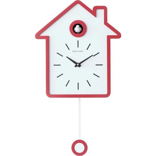 Cuckoo Clock The Whole Point Timekeeping Wall Clock Cartoon For children Wooden Wall Quartz Desktop Clock Fashion Art Home Decor