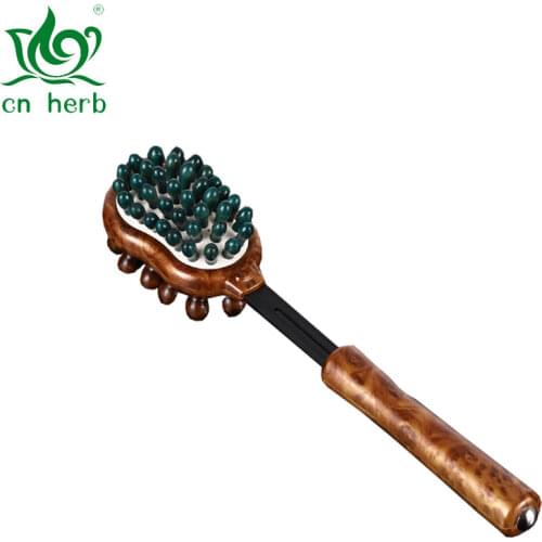 CN Herb Free shipping Health-preserving hammer Wooden old man beats back and neck, shoulders and back massage hammer