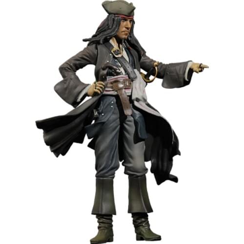 Pirates of the Caribbean Figure Jack Sparrow Action Figures 9 inch 23cm Collectible Model PVC Painted