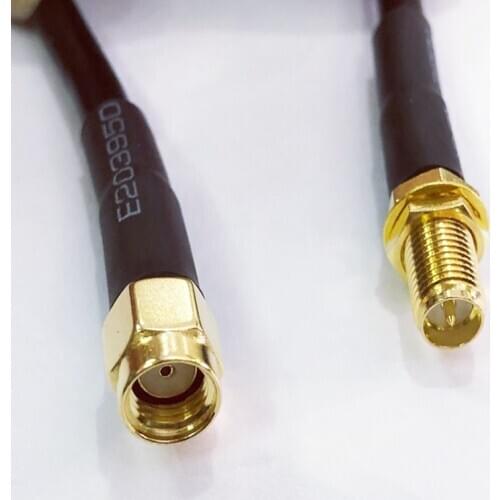 Antenna extension Cable RG58 Coaxial Cable RP-SMA male to RP-SMA Female connector RF Coax Pigtail cable