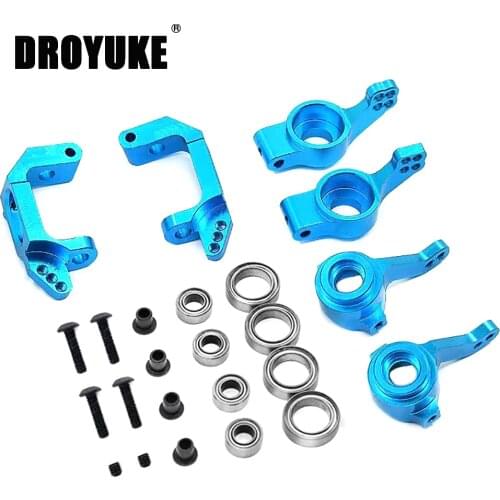 Droyuke CNC Aluminum Upgrade Combo Set 102011 102012 102010 for HSP Redcat Volcano EPX 1/10 RC Cars Truck Accessories