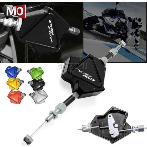 Motorcycle CNC Aluminum Stunt Clutch Lever Easy Pull Cable System For HONDA CRM250R CRM 250R 250 CRM250 R 1994-1998 1995 1996