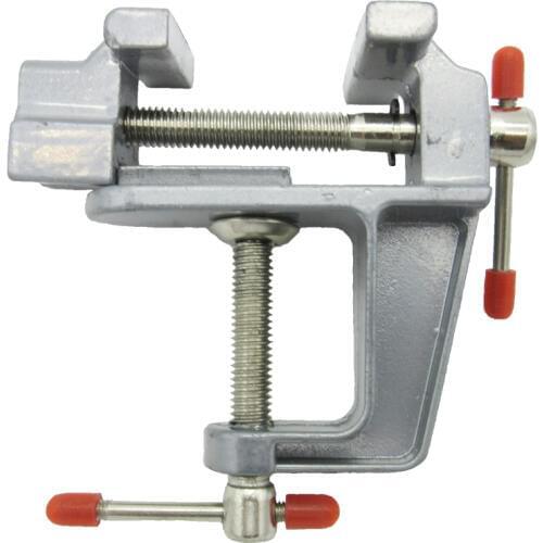 Brand new aluminum alloy Vice vise table vise vise fixed mold DIY craft jewelry repair tool I send free