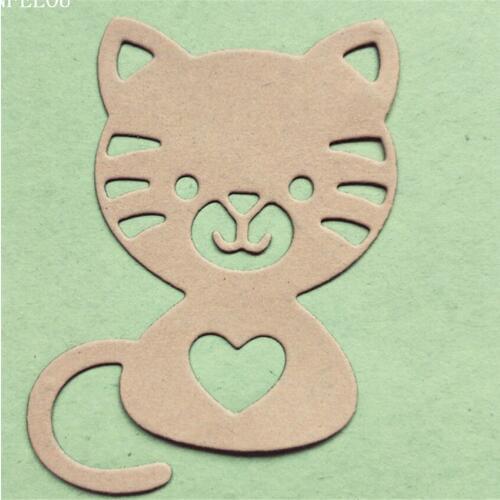 PANFELOU Easter Lovely cat Scrapbooking DIY album cards paper die metal craft stencils punch cuts dies cutting
