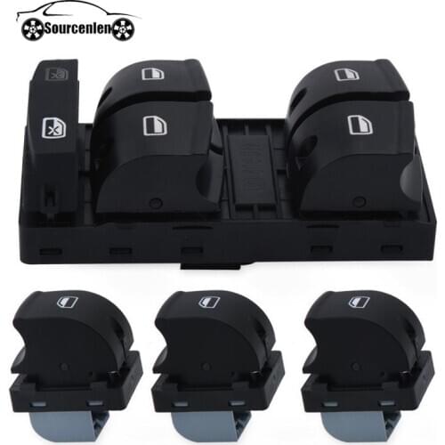 Electric Window Switch Power Master Window Switch For AUDI A3 A6 S6 C6 Allroad Q7 RS6 06-07 4F0 959 851F 4F0959855