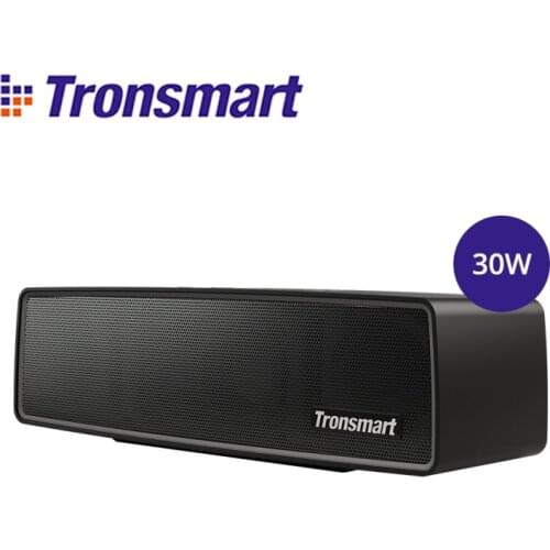 Original Tronsmart Studio Bluetooth Speaker 30W Wireless Speaker with HiFi Lossless Audio, Aluminum Appearance,100 Speakers Pair
