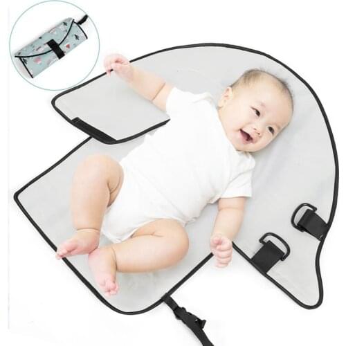Portable Breathable Changing Pad for Baby Diaper Change Cushion TPU Waterproof Lightweight Travel Kit for Infant Diapering