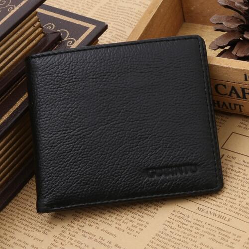 Antitheft Large Capacity Wallet Card Holder Slim PU Leather RFID Wallet Pop Up Case Credit Card Protector Card Holder Men Wallet