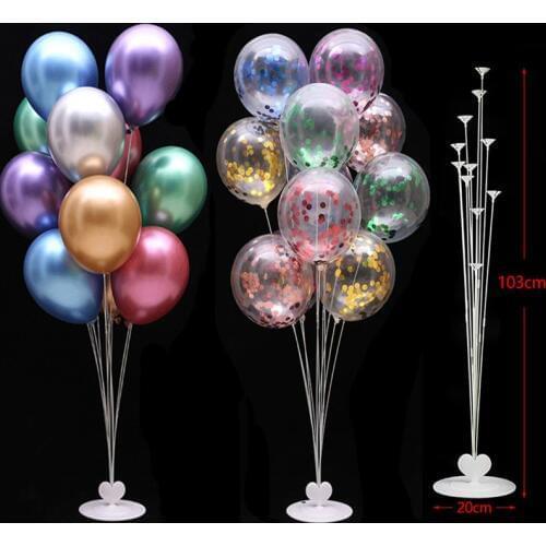 Wedding party Birthday Party Balloons Stand Balloon Holder Column Plastic Balloon Stick Birthday Party Decorations Kids Adult
