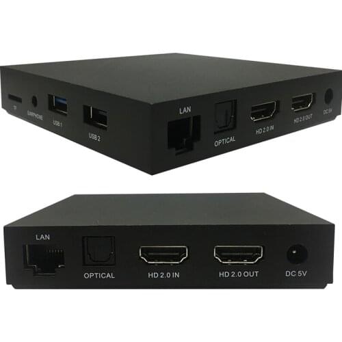 Mpeg4 set top box Best English Internet Tv Receiver Android 7.1 4K UHD Smart Tv Box