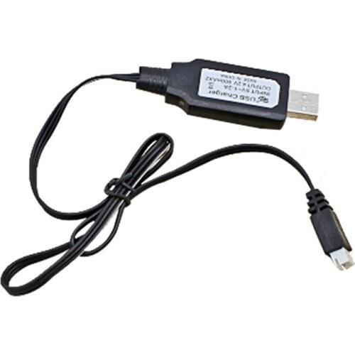 USB Charging Cable USB Lipo for 1:14 HUINA 580 23 Channel Alloy Engineering Transporter Spare RC Excavator Truck Parts
