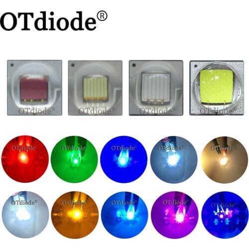 1PCS bare led CREE XML2 LED XM-L2 Diode T6 U2 10W WHITE Neutral Warm White Flashlight chip bulb Red Green Blue UV High Power LED