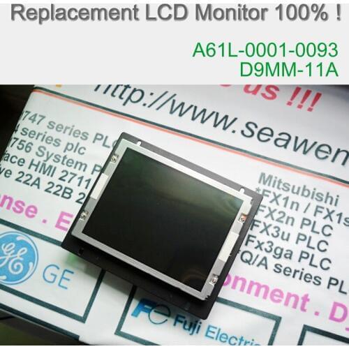 A61L-0001-0093 D9MM-11A 9" Replacement LCD Monitor for FANUC CNC system CRT, FAST SHIPPING
