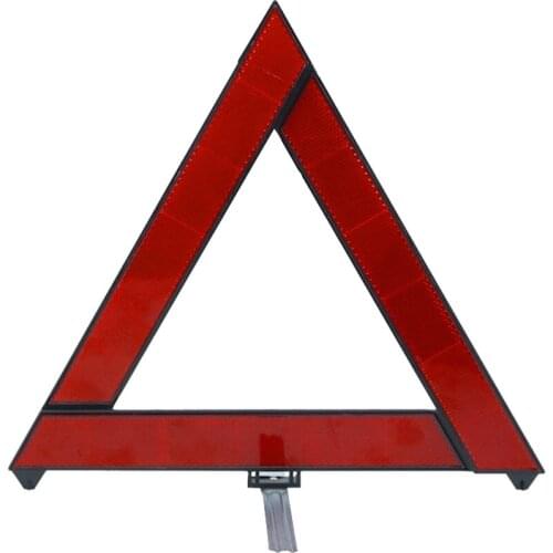 Emergency Warning Triangle Foldable Reflective Safety Sign Roadside Hazard Symbol