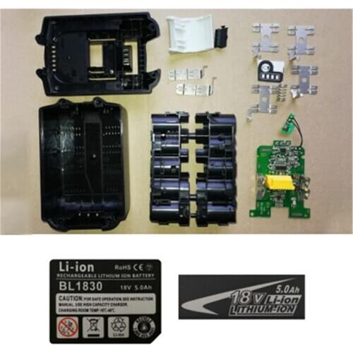 Battery Case Charging Protection Circuit Board for MAKITA 18V BL1830 BL1840 BL1850 3.0Ah 4.0Ah 5.0Ah 6.0Ah