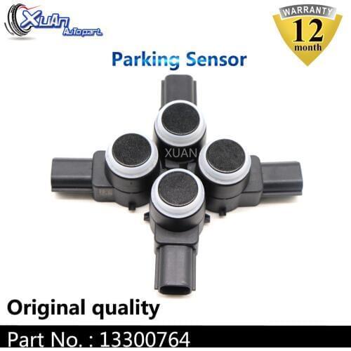XUAN 4pcs PDC Parking Sensor Bumper Reversing Radar 13300764 For Opel Insignia Meriva B Signum Zafira B C 0263003868 13339687